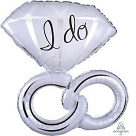 Jumbo Engagement and Wedding wishes Day Balloon Bouquet