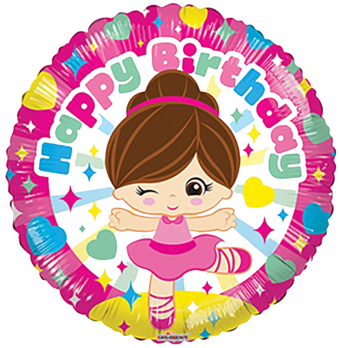 Girl Mylar Balloon Bouquet
