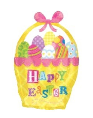Standard Happy Easter Day Balloon Bouquet
