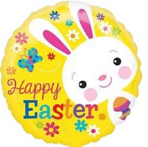 Standard Happy Easter Day Balloon Bouquet