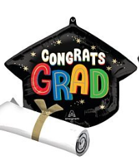 Jumbo Graduation Balloon Bouquet