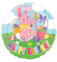 Standard Happy Easter Day Balloon Bouquet