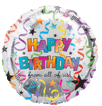 Boy Mylar Balloon Bouquet