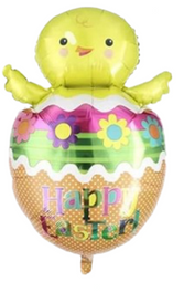 Jumbo Happy Easter  Day Balloon Bouquet