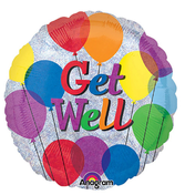 Get Well Mylar Balloon Bouquet