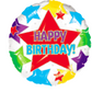 Boy Mylar Balloon Bouquet