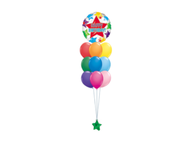 Boy Mylar Balloon Bouquet
