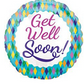 Get Well Mylar Balloon Bouquet