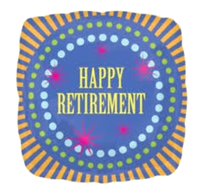Retirement  Mylar Balloon Bouquet