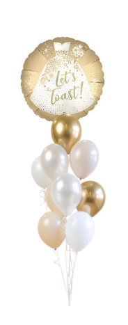 Balloon Bouquet Engagement and Wedding Whishes