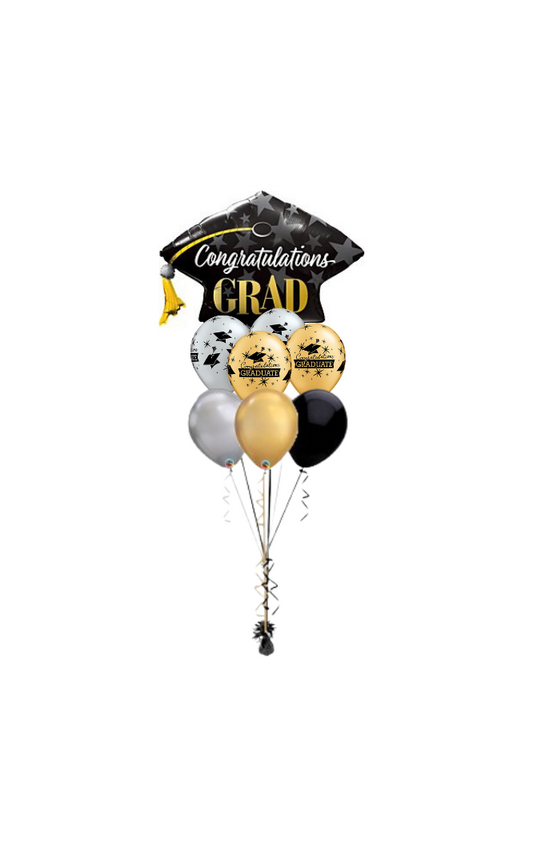 Jumbo Graduation Balloon Bouquet