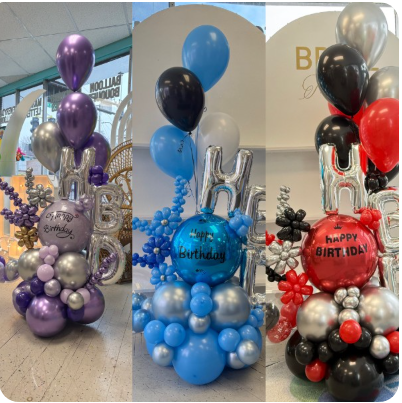 Orbs Balloon Bouquete