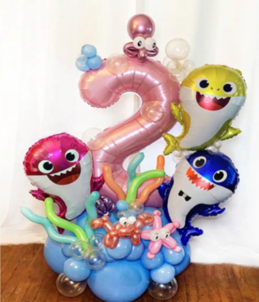 Baby Shark Bouquet - Add Medium Ferrero Chocolate Box+$25.00