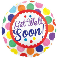 Get Well Mylar Balloon Bouquet