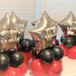 Star o round Balloon Centerpiece