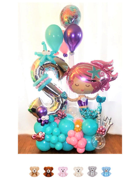 Mermaid Bouquet  Balloon