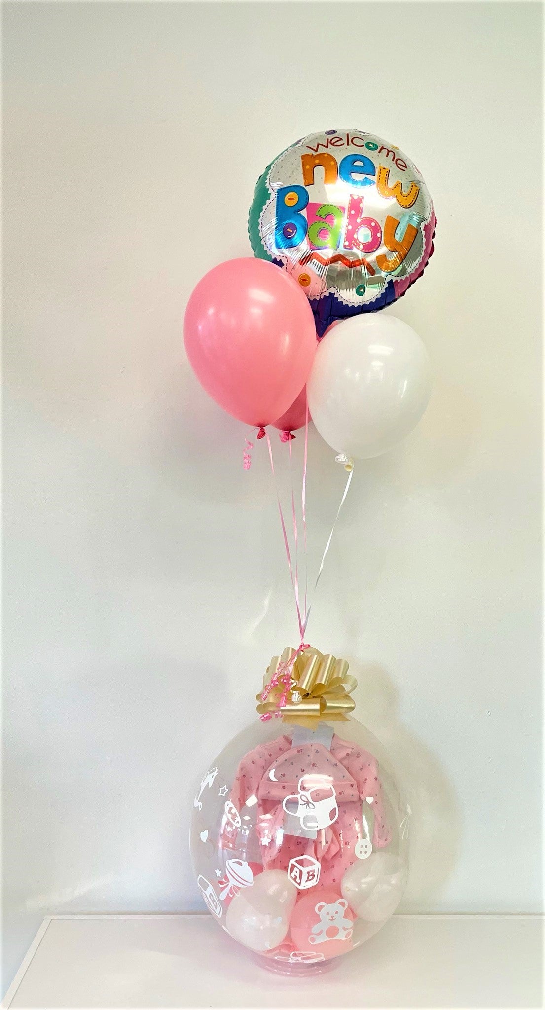 Welcome Baby Bubble Balloon