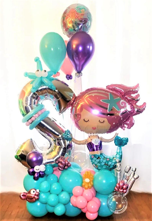 Mermaid Bouquet  Balloon